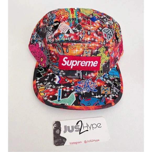 Supreme | Accessories | Supreme Aoi Embroidered Camp Cap